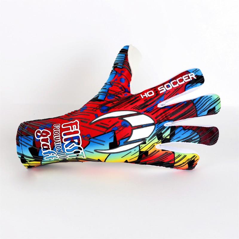 Ho soccer Guante First Evolution III Graffiti Red Ofertas