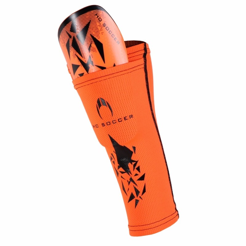Ho soccer Espinillera Rebel naranja Descuentos del mes