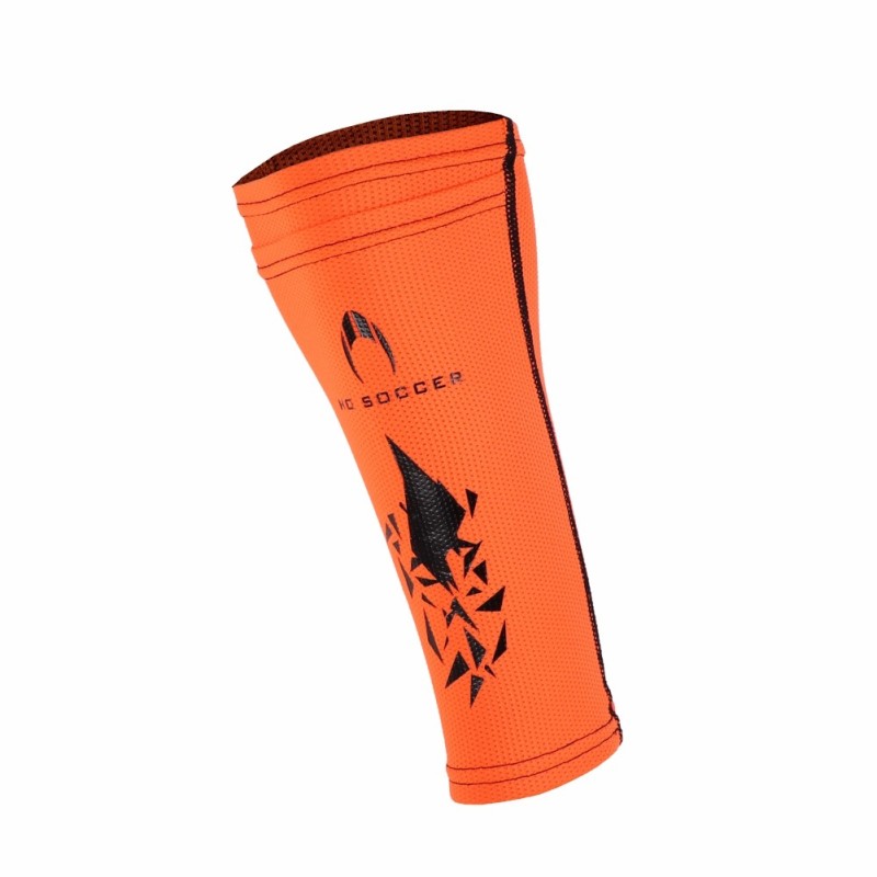 Ho soccer Espinillera Rebel naranja Descuentos del mes