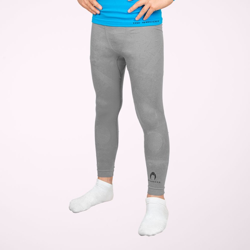 Ho soccer Malla térmica larga gris niño Descuento por venta flash