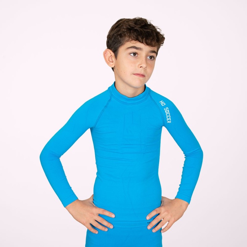 Ho soccer Camiseta Térmica Manga Larga Junior Azul