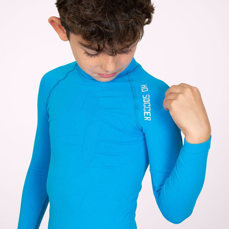Ho soccer Camiseta Térmica Manga Larga Junior Azul En línea