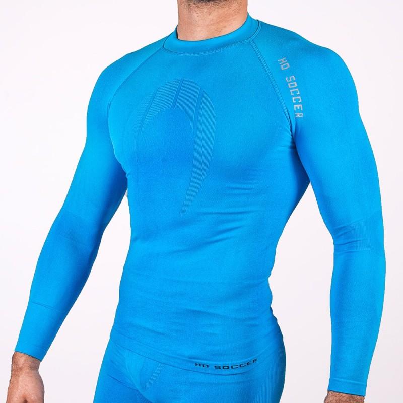 Ho soccer Camiseta Térmica Manga Larga Senior Azul