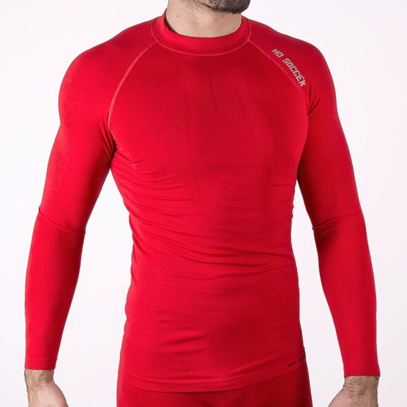 Ho soccer Camiseta Térmica Manga Larga Senior Roja