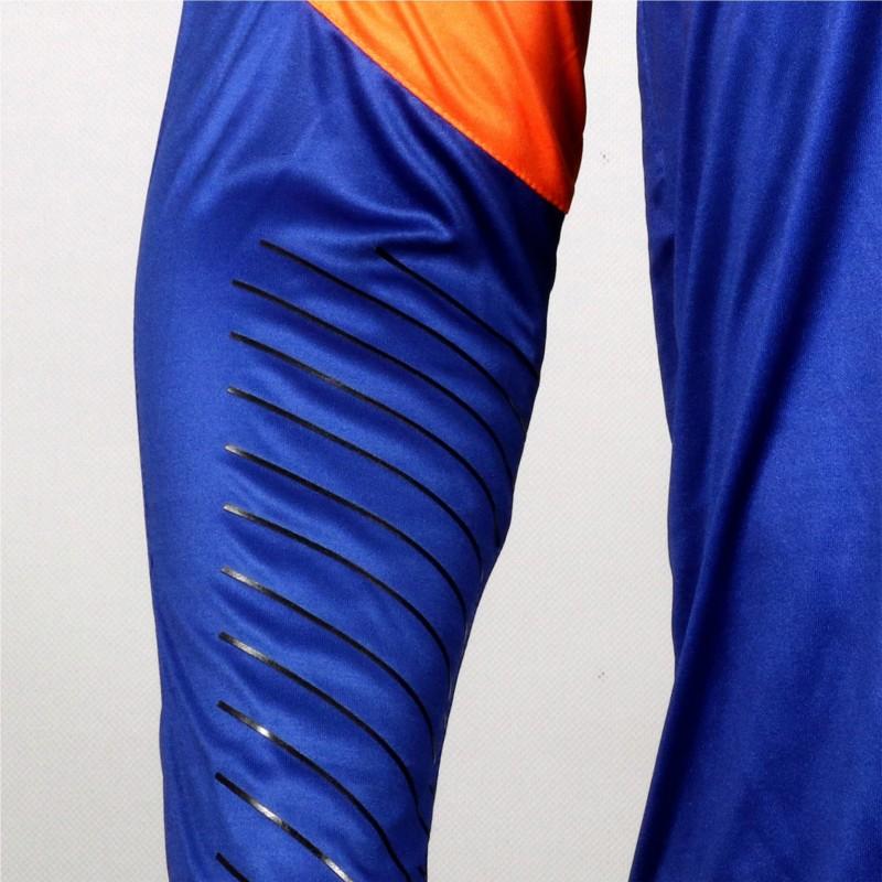 Ho soccer Jersey Kontrol Blue Orange Envío internacional gratuito