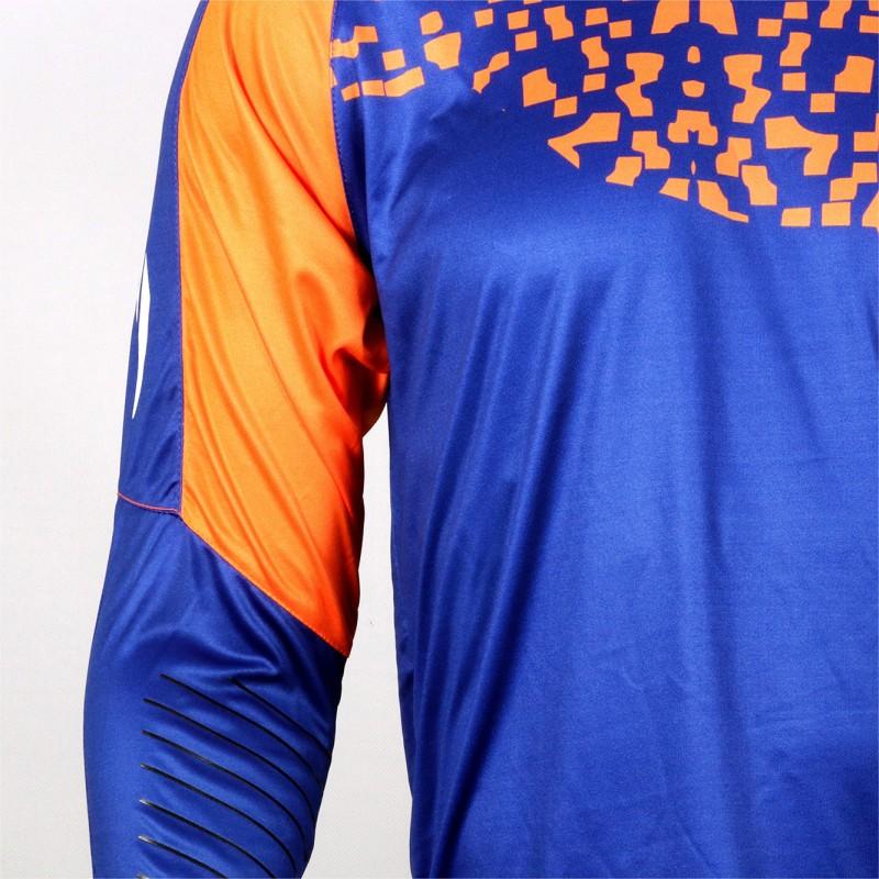 Ho soccer Jersey Kontrol Blue Orange Envío internacional gratuito