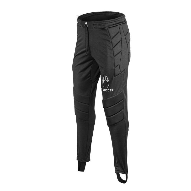 Ho soccer Pantalón portero Logo negro junior Venta caliente