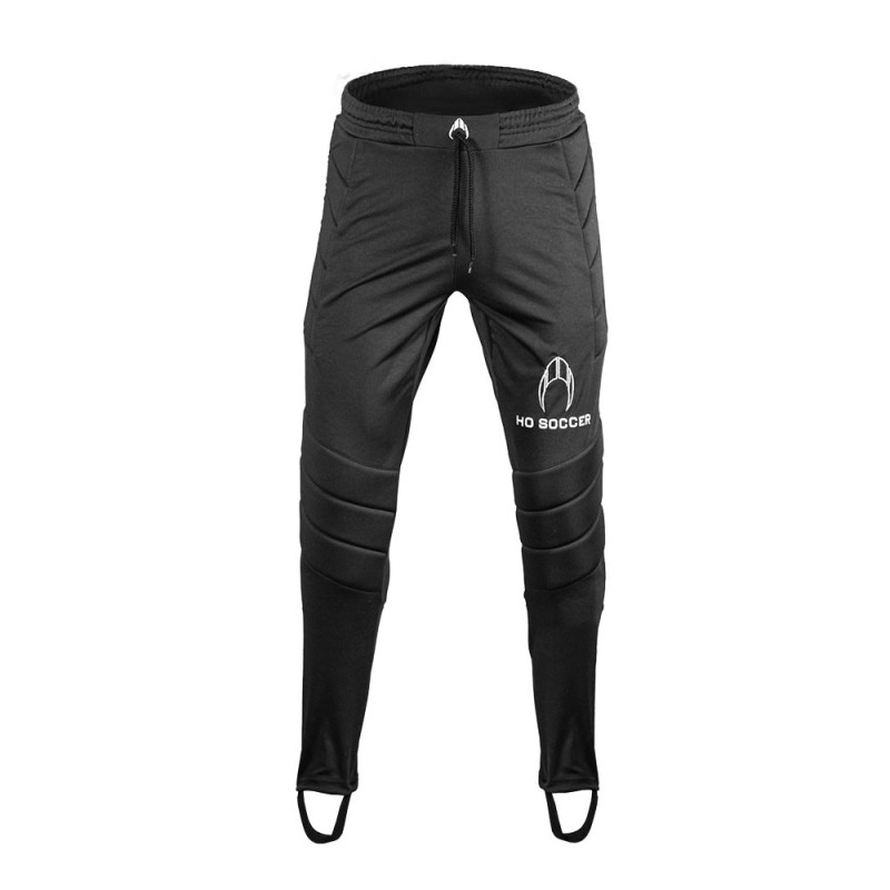 Ho soccer Pantalón portero Logo negro junior Venta caliente