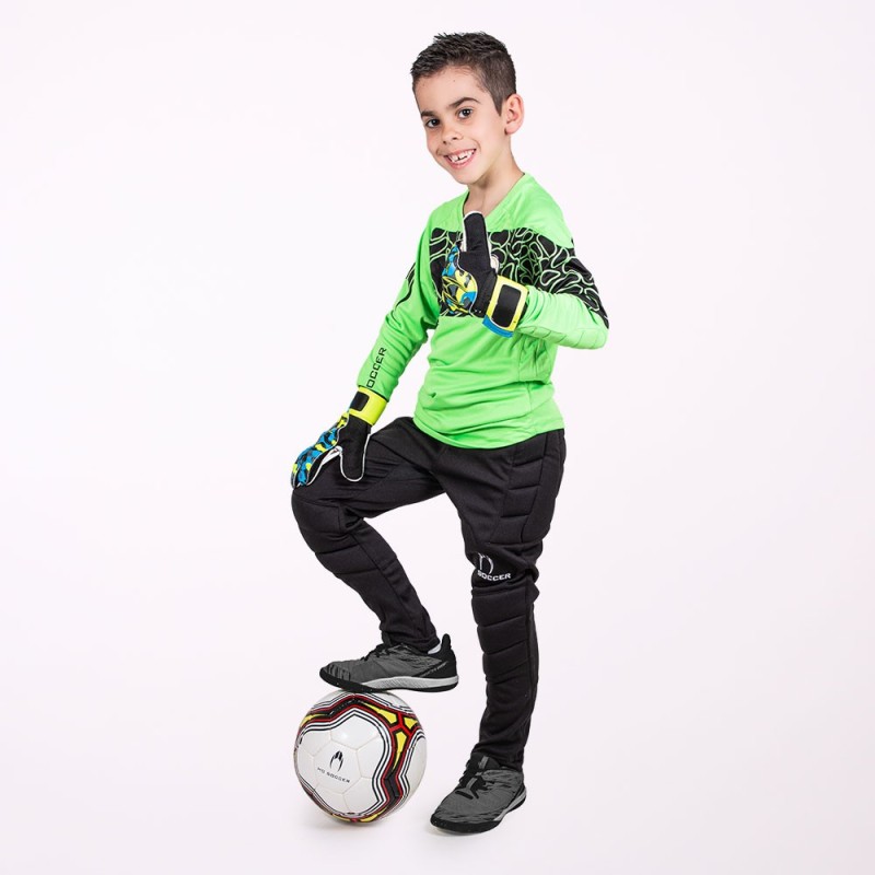 Ho soccer KID KEEPER SET FURIOUS VERDE Ofertas de temporada
