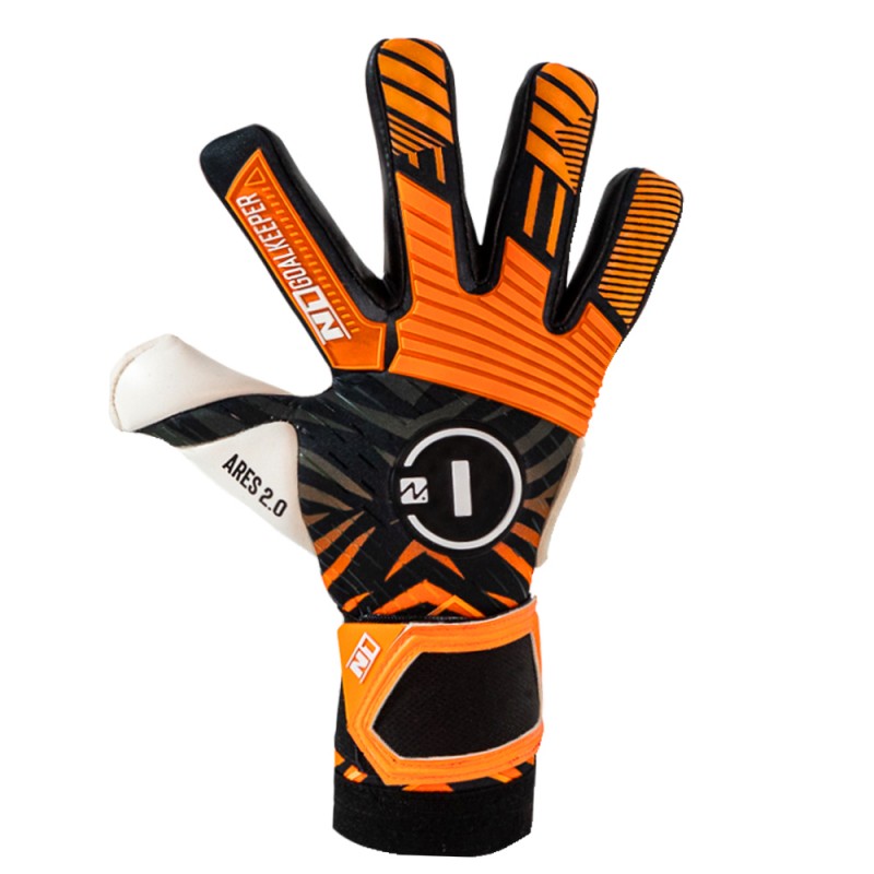 n1 goalkeeper Guantes de Portero Ares 2.0 Orange UGT+ II Grandes ahorros