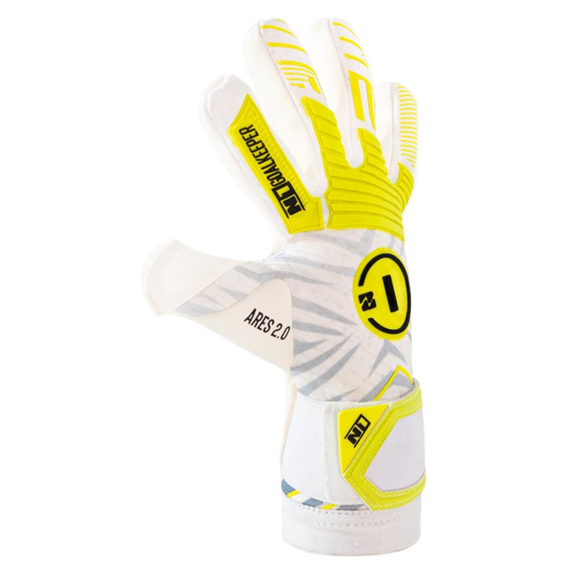 n1 goalkeeper Guantes de Portero Ares 2.0 Neon UGT+ II Rebajas de fin de temporada