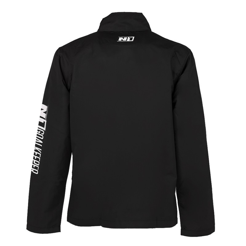 n1 goalkeeper Chubasquero Negro/Blanco Rebajas de fábrica