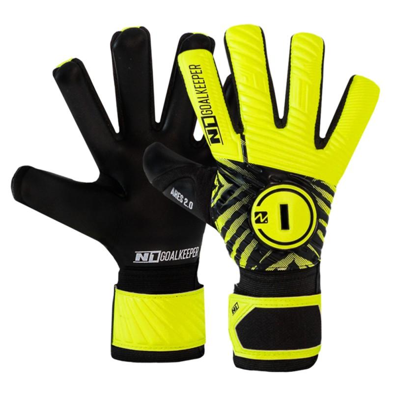 n1 goalkeeper Guantes de Portero Ares 2.0 Kids Neon Rebajas top
