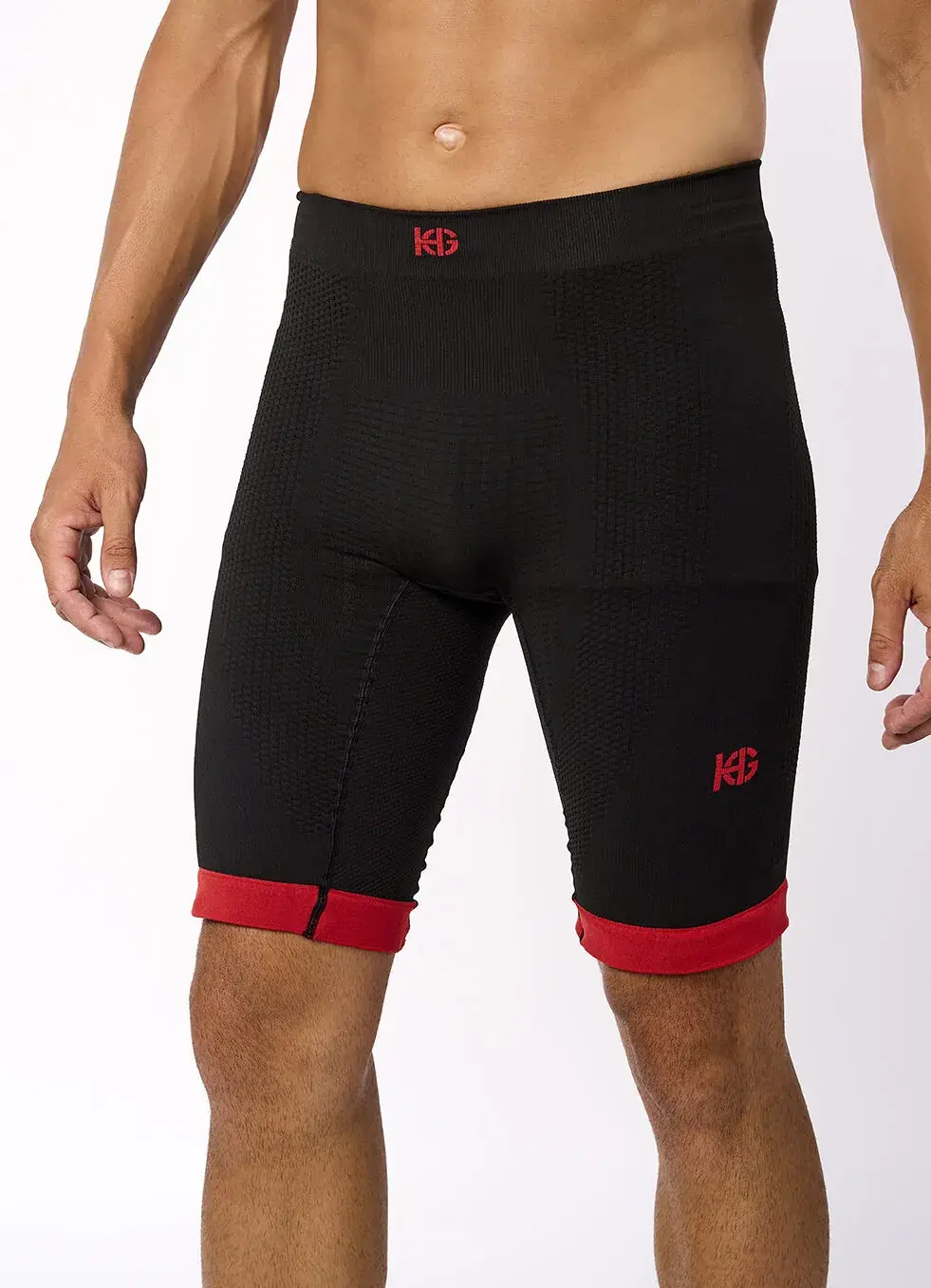 sport hg KERRY Malla corta con fibra de carbono rojo Liquidación