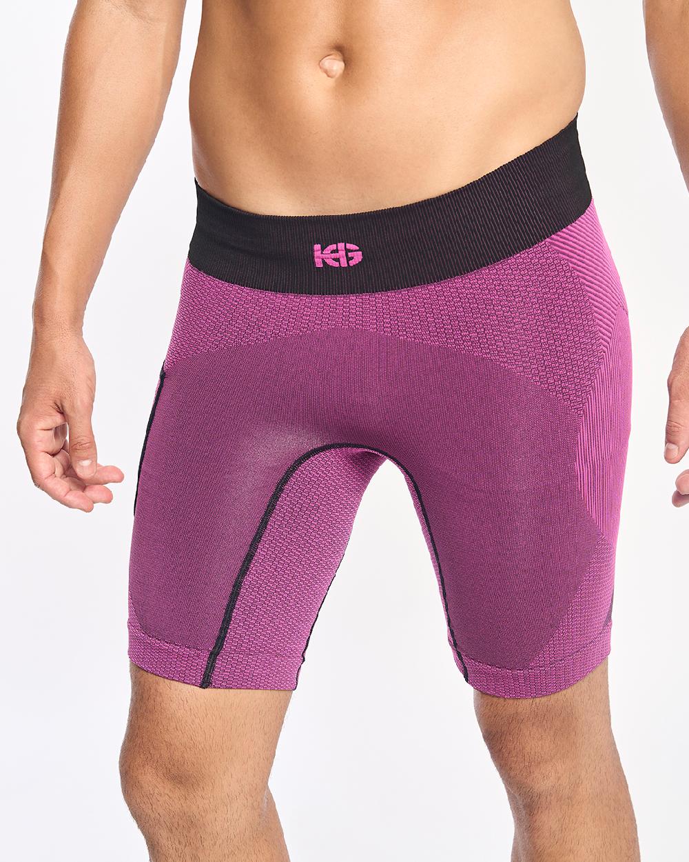 sport hg ARDEN Malla corta con fibra de carbono fucsia Precios de Black Friday