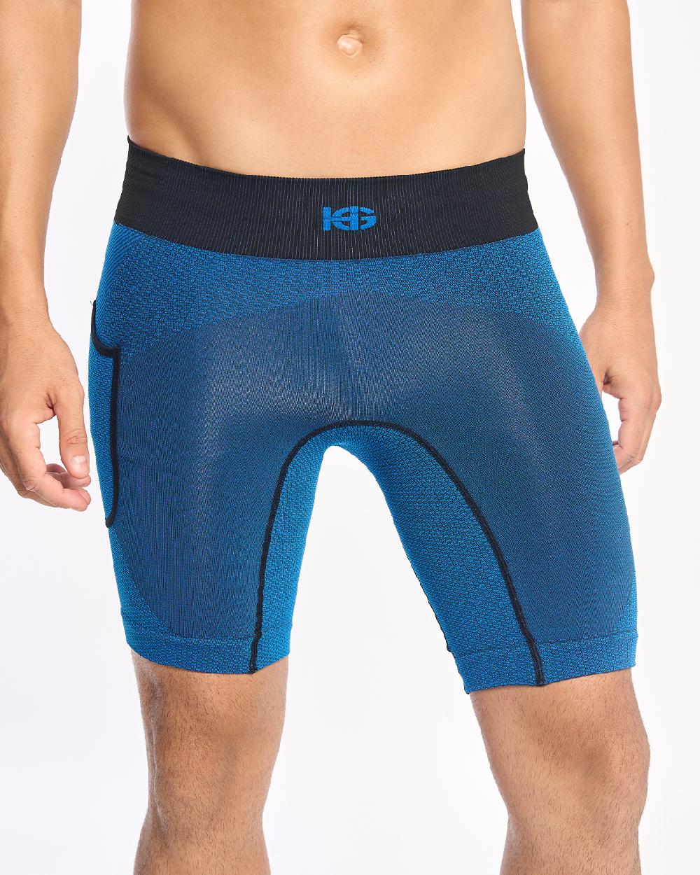 sport hg ARDEN Malla corta con fibra de carbono azul En oferta