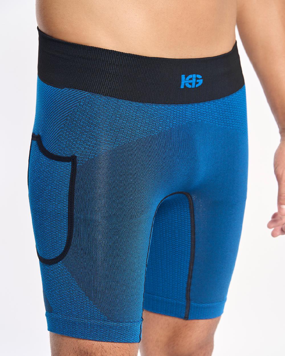 sport hg ARDEN Malla corta con fibra de carbono azul En oferta