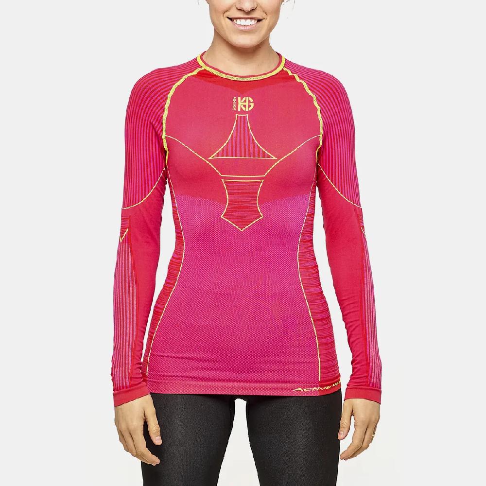 sport hg C-XTREM Camiseta femenina de manga larga con fibra de carbono fucsia Outlet