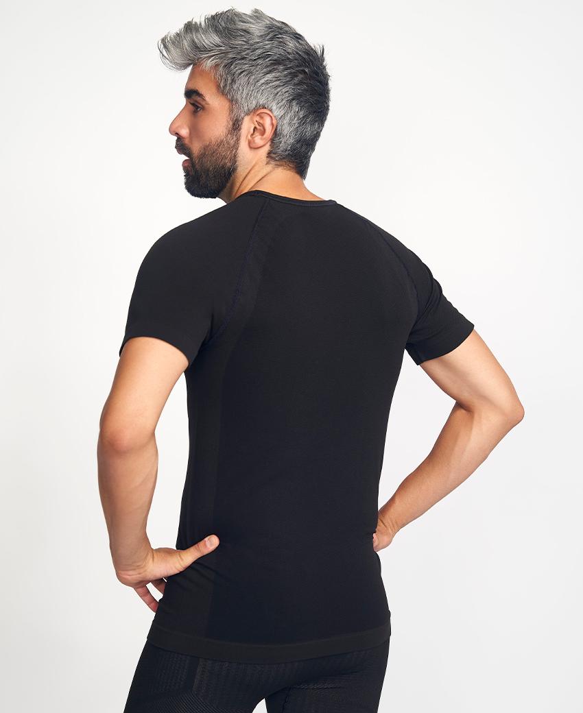 sport hg BASIS Camiseta de manga corta negro Liquidación
