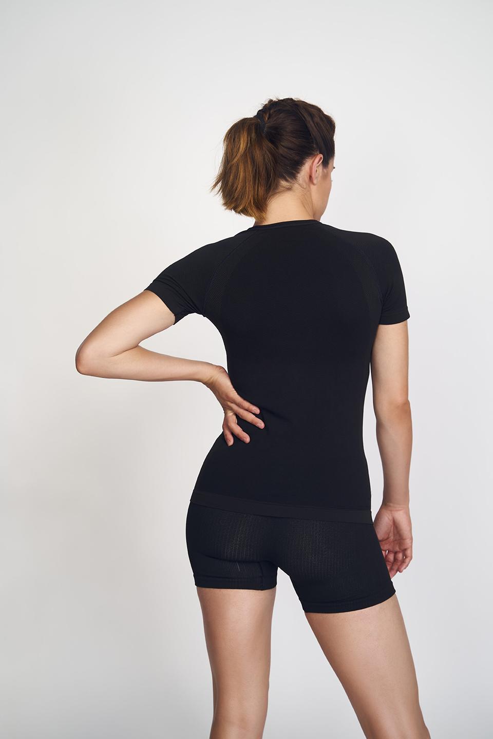 sport hg BASIS Camiseta de manga corta negro Mejor oferta