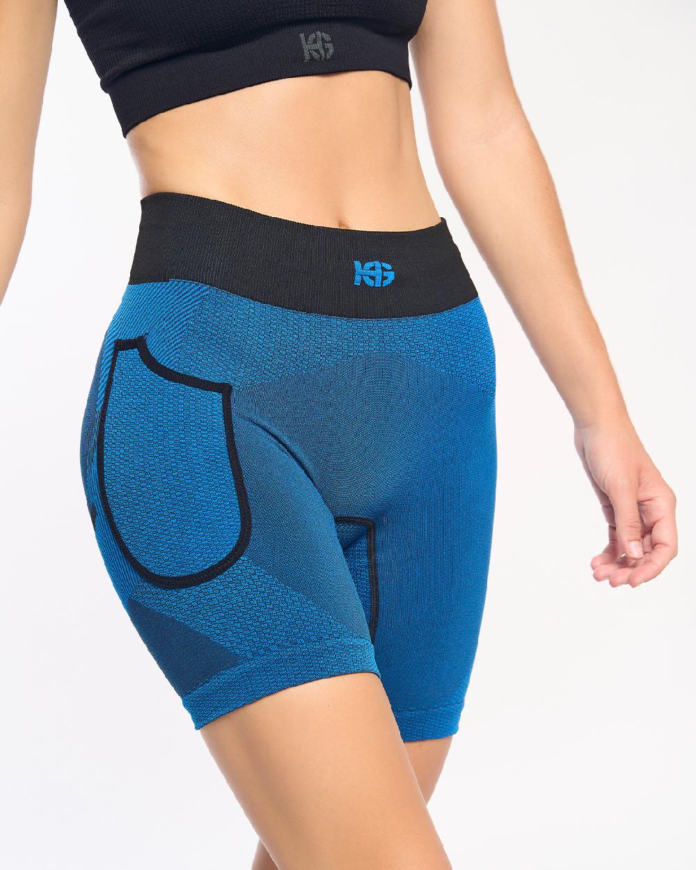 sport hg ARDEN Malla corta con fibra de carbono azul Oferta especial de fábrica