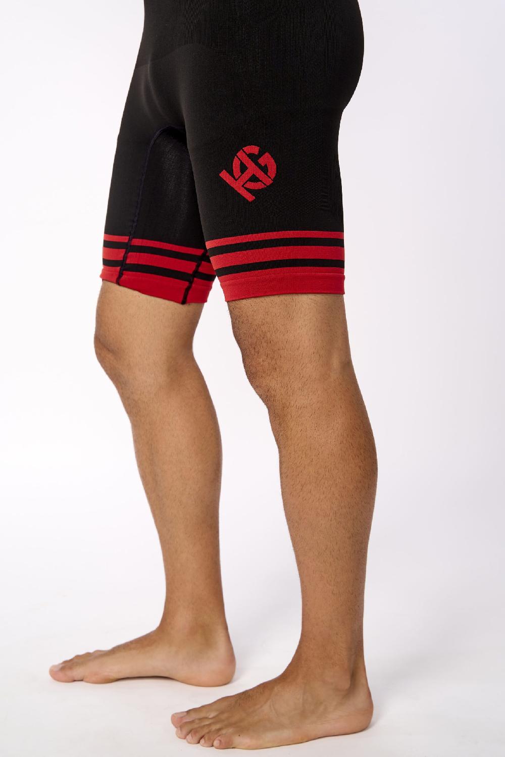 sport hg DALES 2.0 Malla corta con fibra de carbono rojo Tienda de fábrica
