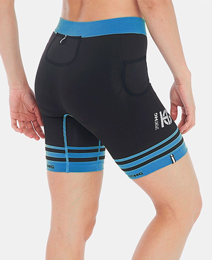 sport hg DALES 2.0 Malla corta con fibra de carbono azul Libre de impuestos