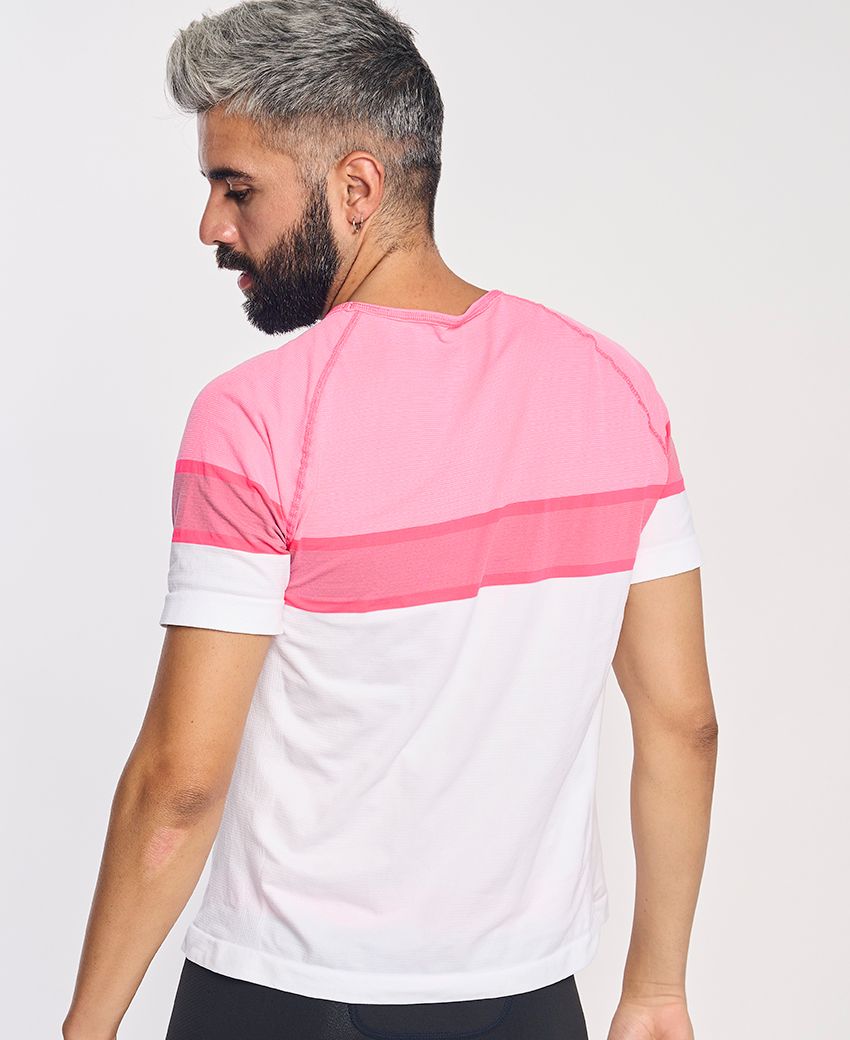 sport hg LAMIA Camiseta de manga corta fucsia Descuentos del mes