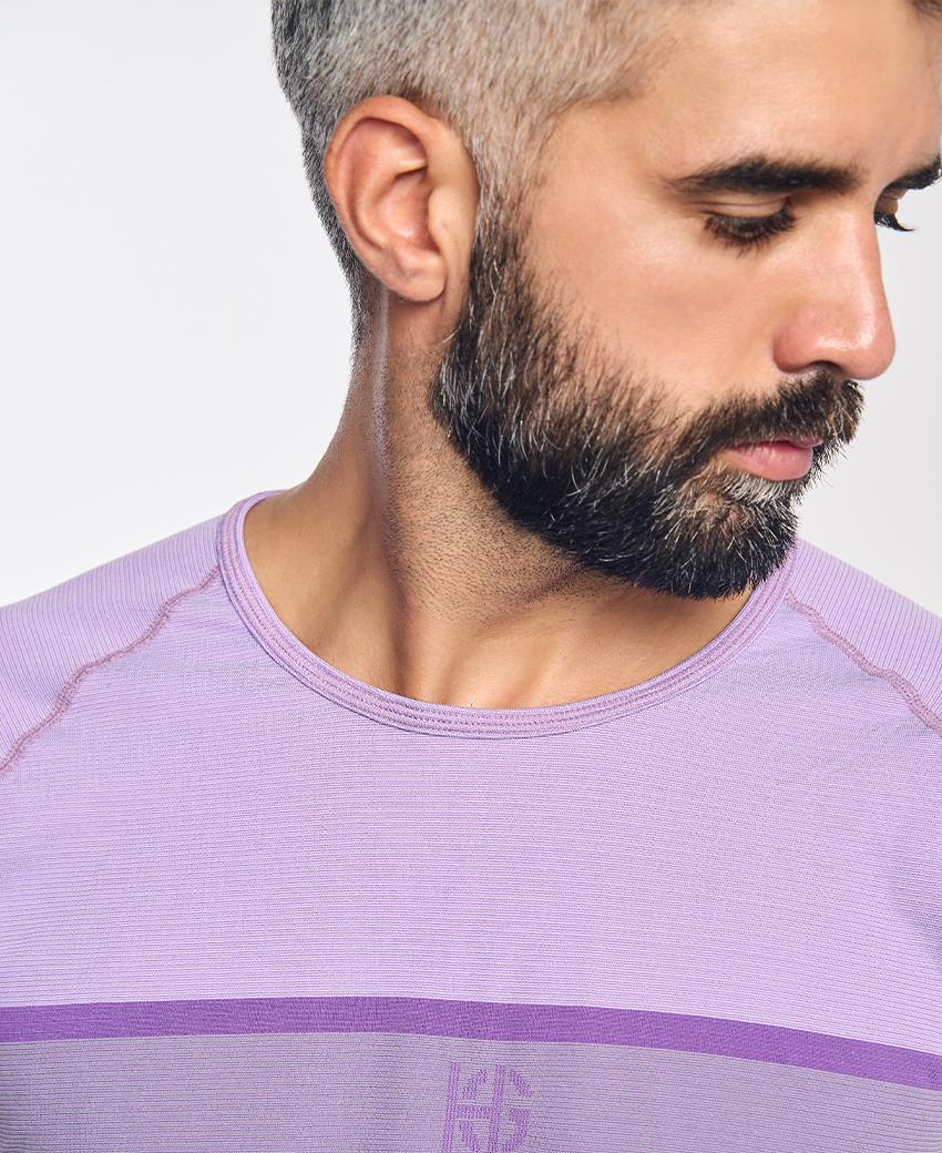 sport hg LAMIA Camiseta de manga corta lavanda En oferta