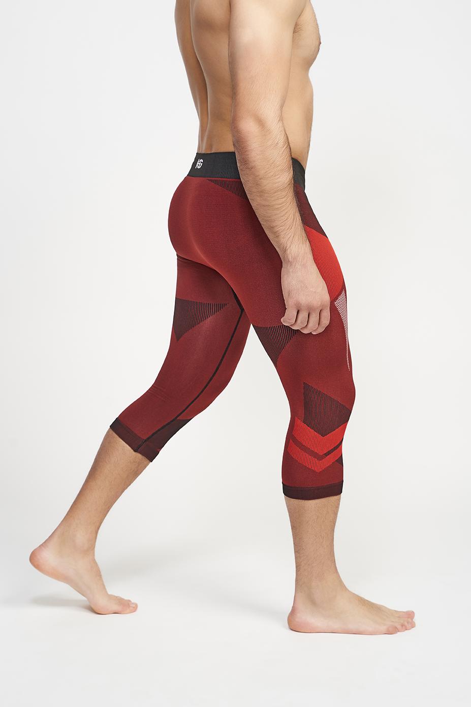 sport hg PALMER Malla pirata técnica masculina para esquí rojo Último día