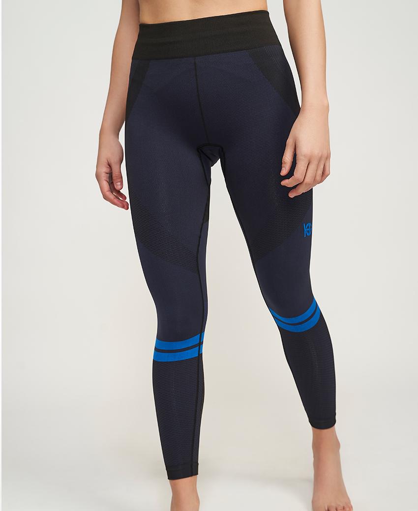 sport hg PENTRO UNISEX Malla larga técnica con fibra de carbono negro y marino Última moda