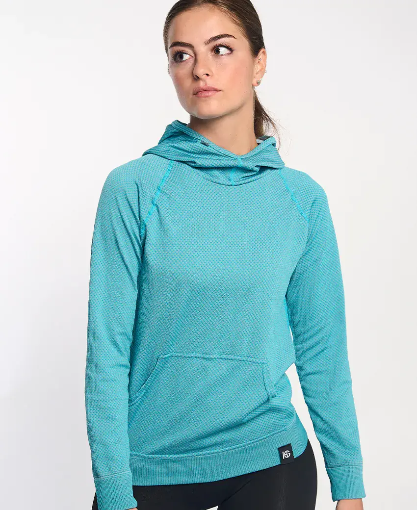 sport hg JOTUN Sudadera técnica con capucha turquesa 2025
