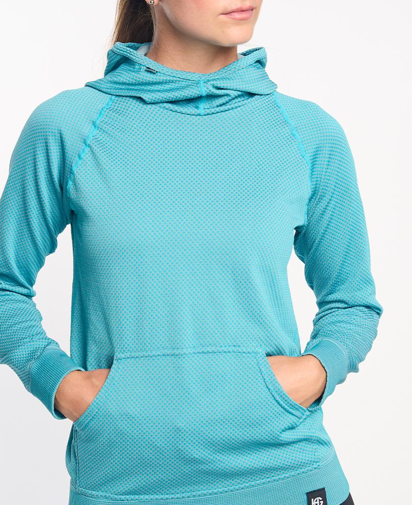sport hg JOTUN Sudadera técnica con capucha turquesa 2025