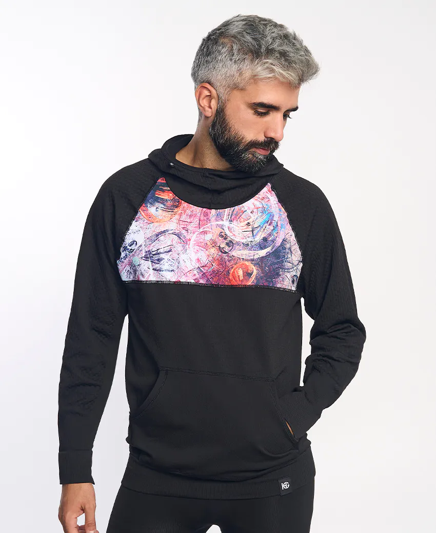 sport hg KONG Sudadera técnica estampada con capucha COMPRAR AHORA