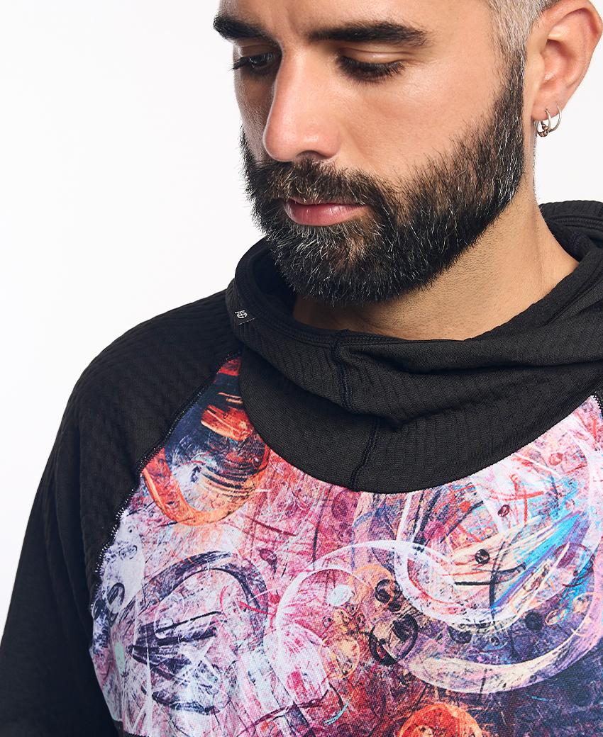 sport hg KONG Sudadera técnica estampada con capucha COMPRAR AHORA