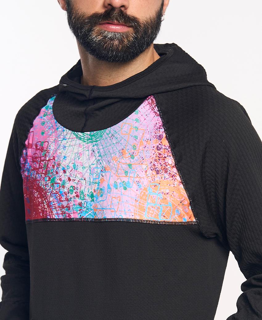 sport hg KONG Sudadera técnica estampada con capucha ÚLTIMAS EDICIONES