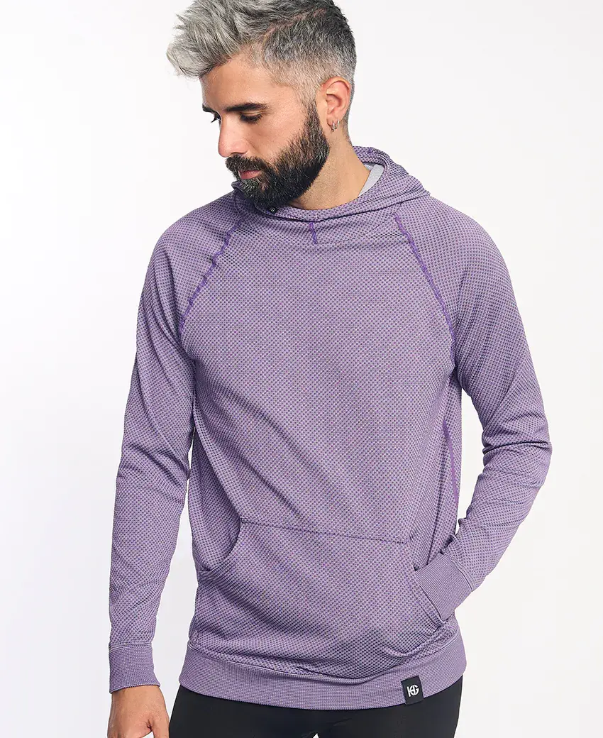 sport hg JOTUN Sudadera técnica con capucha lavanda Precio de fábrica