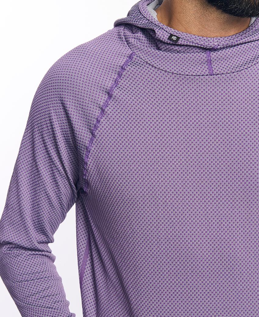 sport hg JOTUN Sudadera técnica con capucha lavanda Precio de fábrica