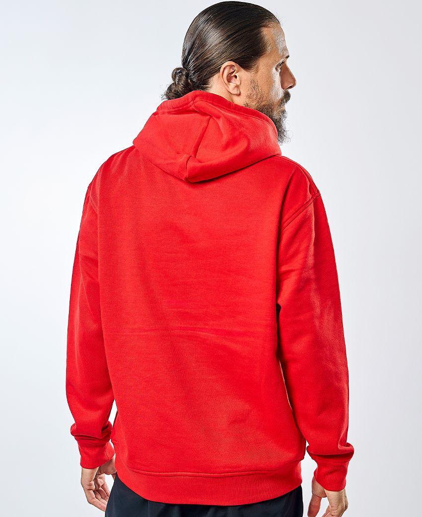 sport hg CLASS Sudadera de algodón roja Ahorra y exporta