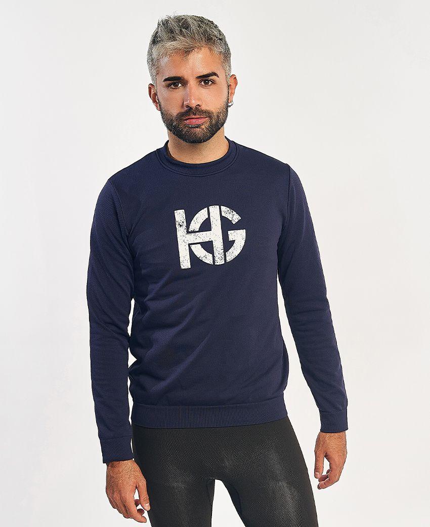 sport hg LOBBY UNISEX Sudadera técnica de segunda capa azul marino En oferta