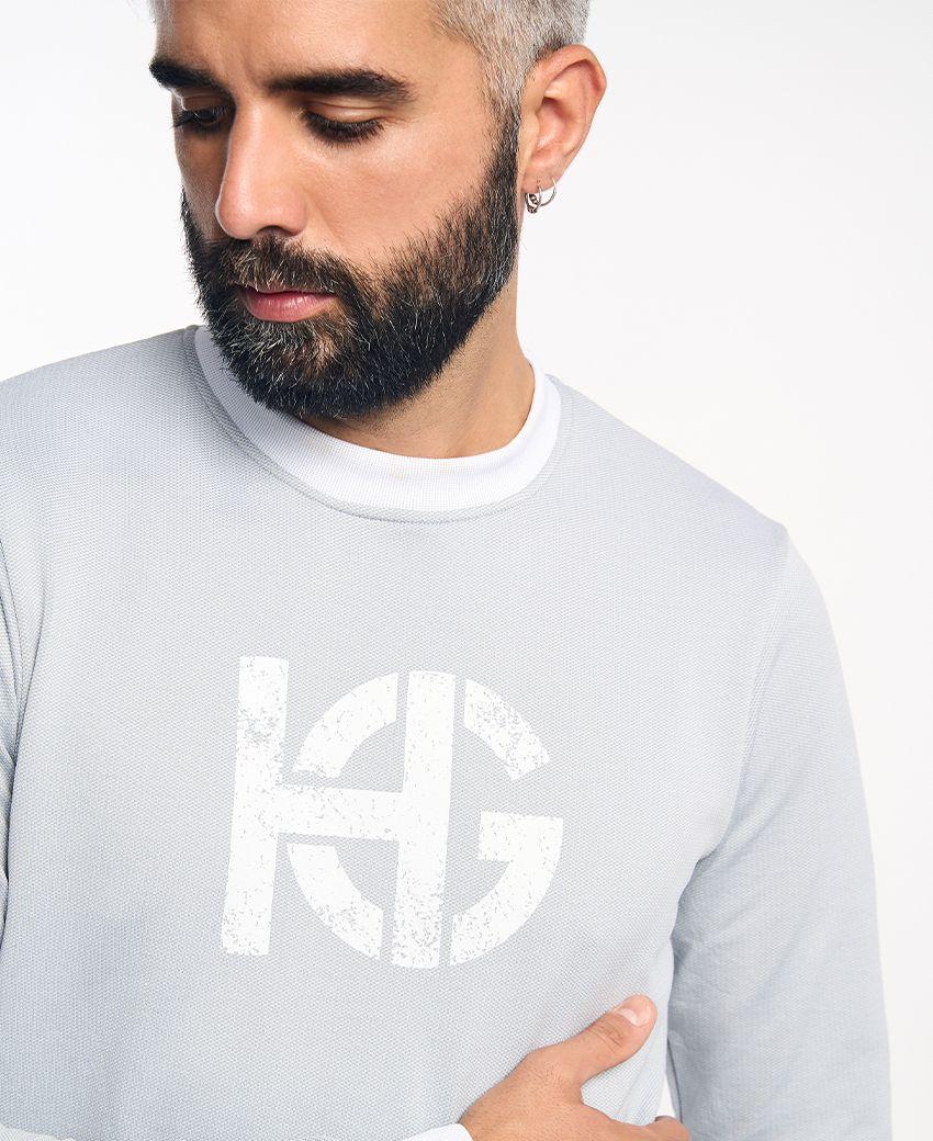 sport hg LOBBY UNISEX Sudadera técnica de segunda capa blanco hueso Libre de impuestos