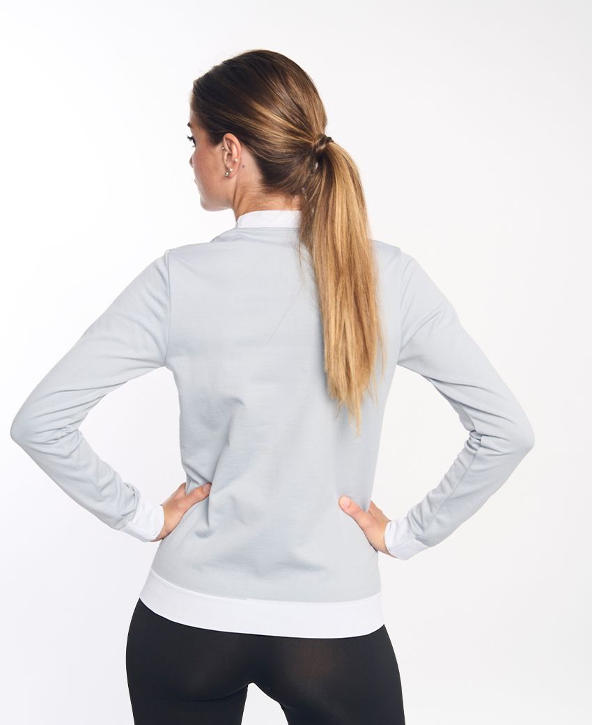 sport hg LOBBY UNISEX Sudadera técnica de segunda capa blanco hueso Libre de impuestos