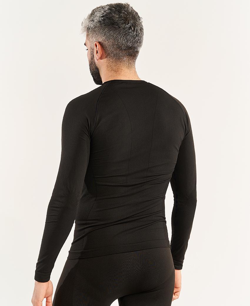 sport hg BASIS Camiseta de manga larga negro Precio ultrabajo