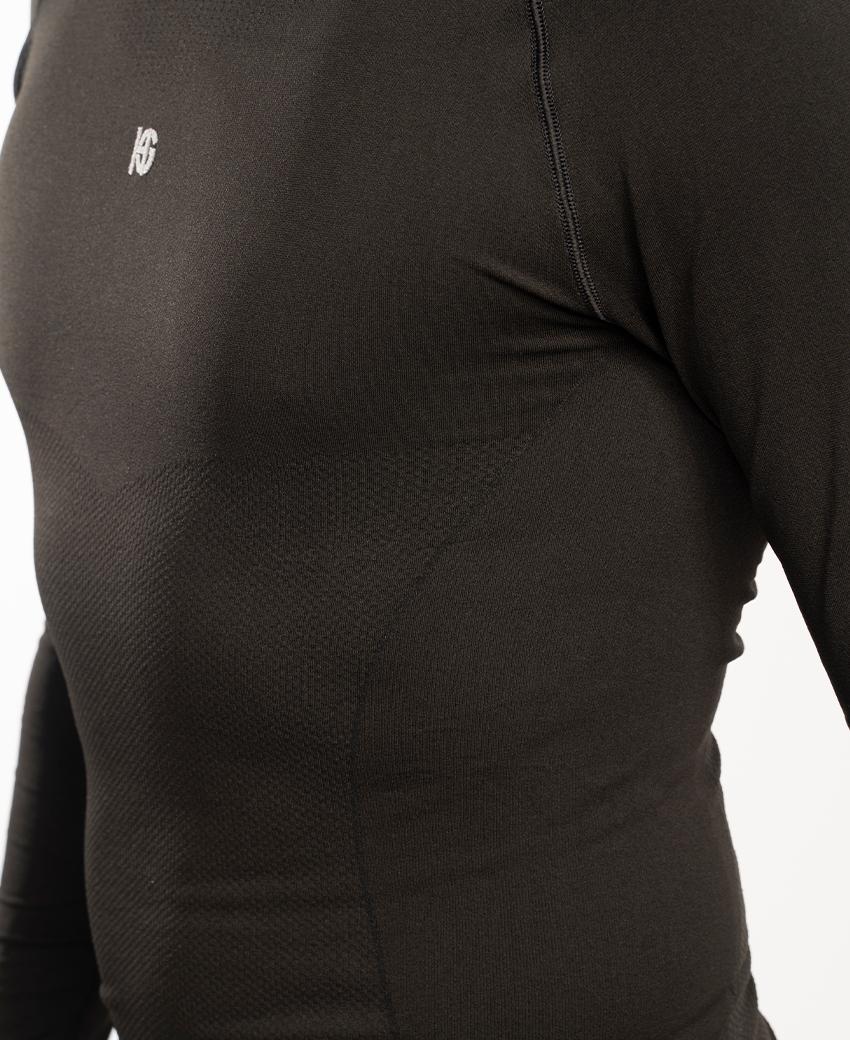 sport hg BASIS Camiseta de manga larga negro Precio ultrabajo