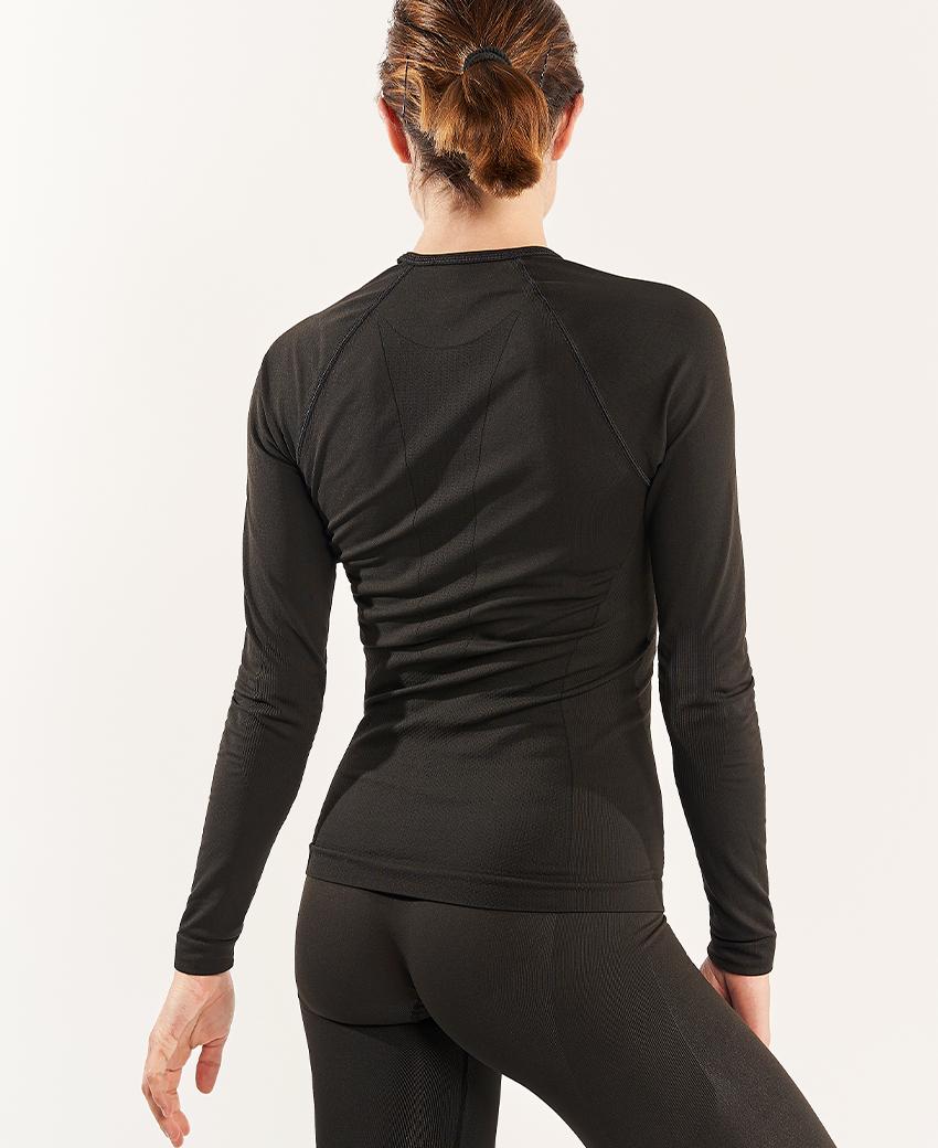 sport hg BASIS Camiseta de manga larga negro Devoluciones gratuitas