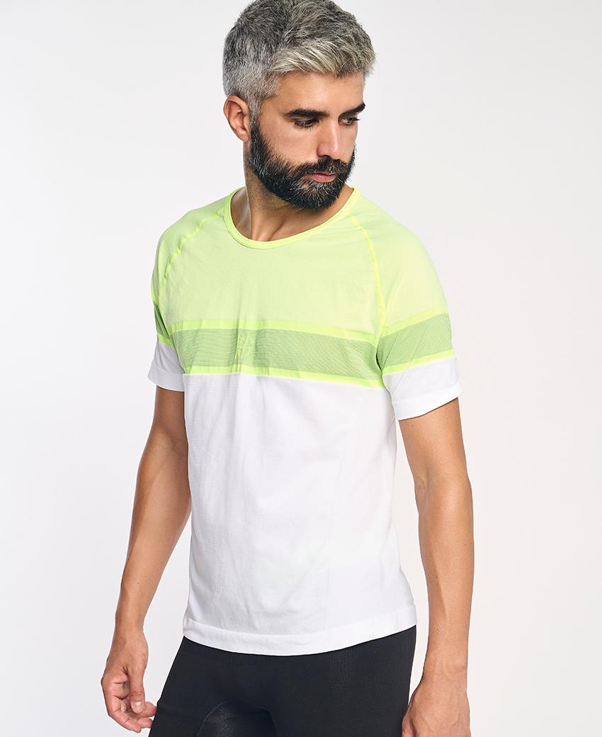 sport hg LAMIA Camiseta de manga corta amarillo Outlet online