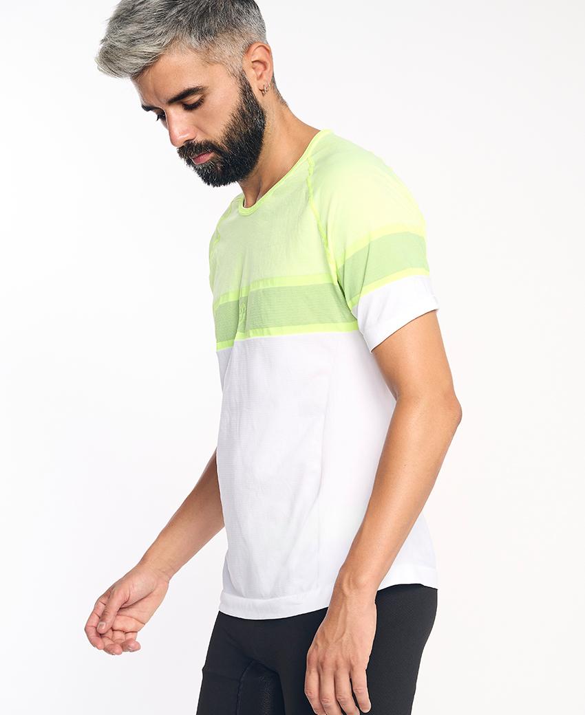 sport hg LAMIA Camiseta de manga corta amarillo Outlet online