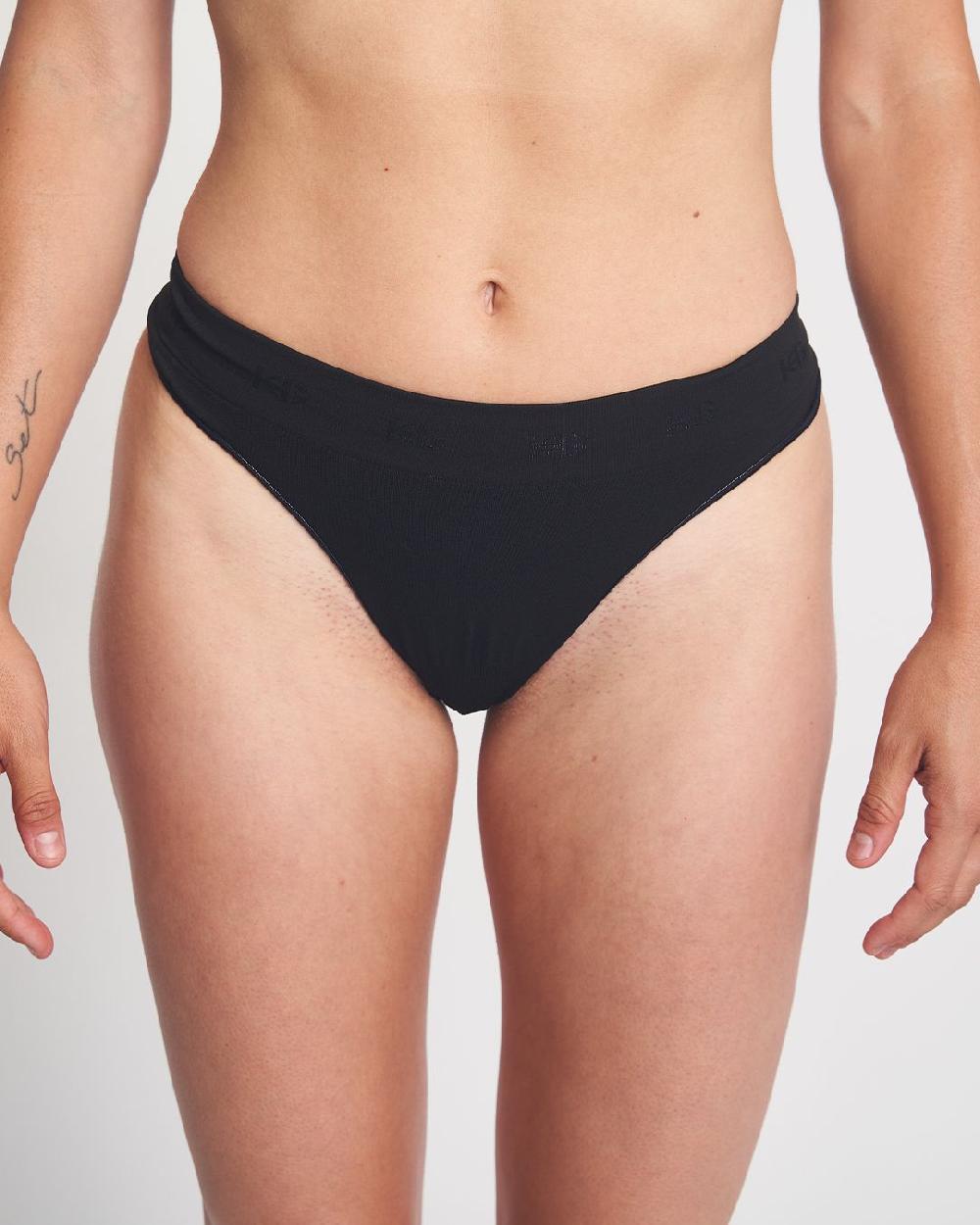 sport hg MIND Tanga femenino negro Liquidación