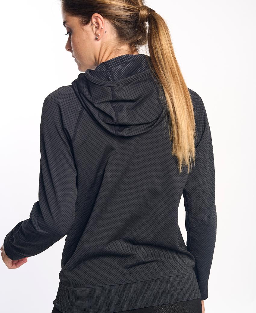 sport hg JOTUN Sudadera técnica con capucha negro asfalto Última moda