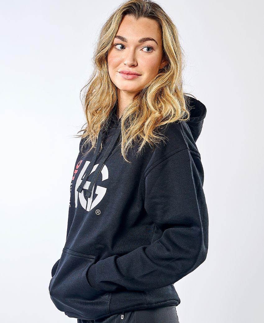 sport hg CLASS Sudadera de algodón negra Gran oferta